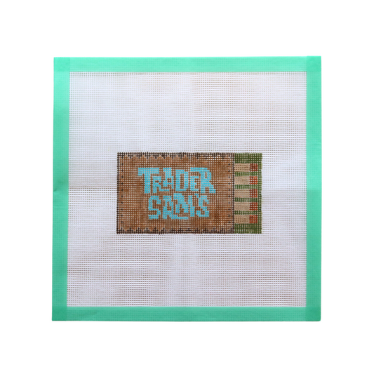Trader Sam’s Matchbox Hand Painted Needlepoint Canvas