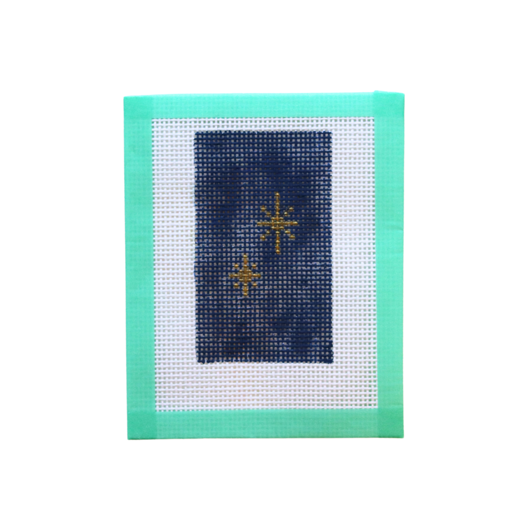 Second Star to the Right Hand Painted Needlepoint Canvas