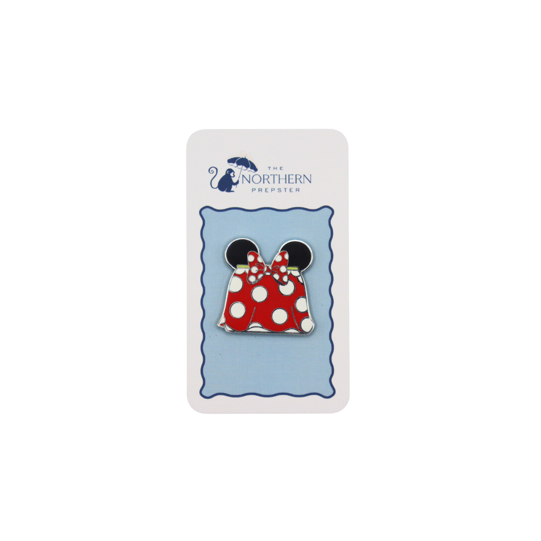 Polka Dot Purse Needle Minder (Official Theme Park Pin)